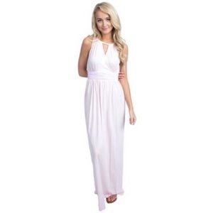 Lauren James pink maxi dress
